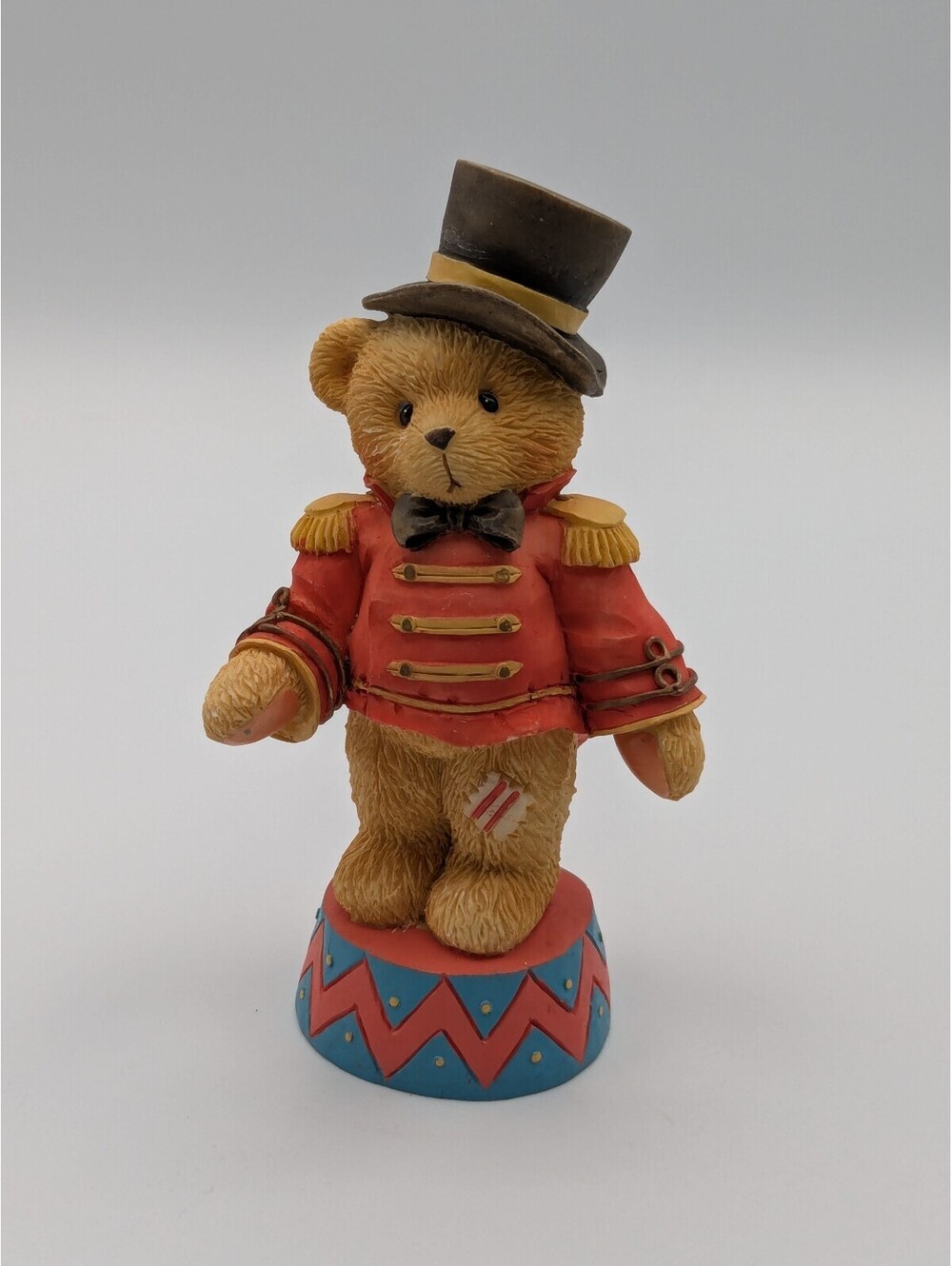 Cherished Teddies Bruno Step Right Up and Smile (103713) 1995 Ringmaster Circus